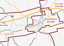 partial map